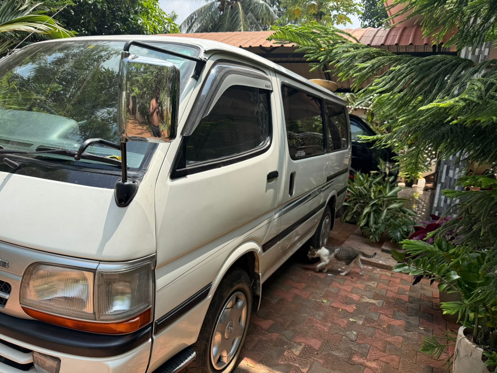 Passenger van available for airport transfers and island tours