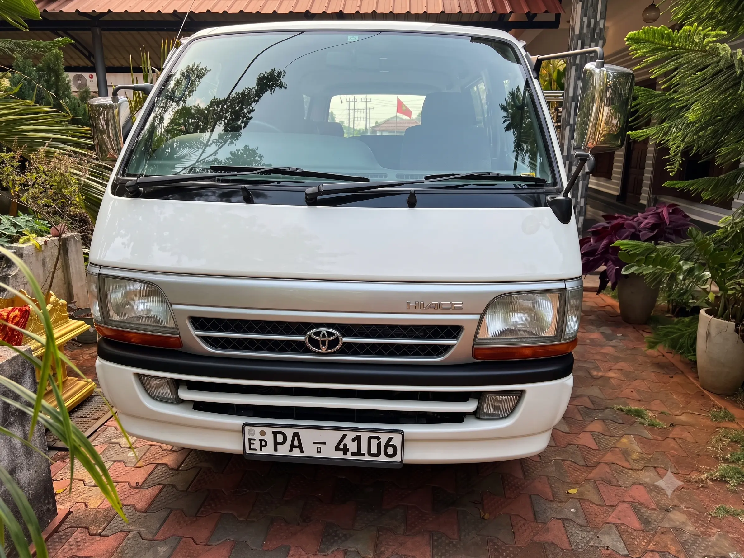 Modern car ready for local vehicle hire